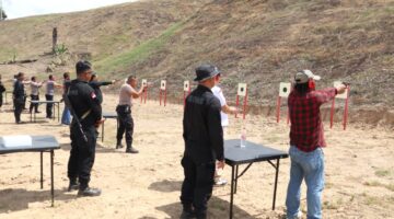 Latihan Bersama Polres Aceh Tenggara dan Perbakin, Tingkatkan Profesionalisme dan Kemahiran Menembak Personel