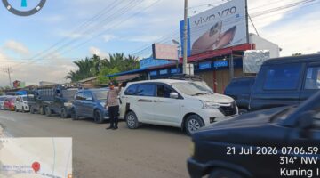 Polres Aceh Tenggara Siaga di Tengah Kelangkaan BBM, Atur Lalu Lintas dan Patroli Demi Kenyamanan Masyarakat