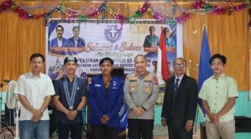 Kapolres Aceh Tenggara Hadiri Perayaan Dies Natalis ke-2 GAMKI, Perkuat Sinergi Lintas Agama dan Pemuda